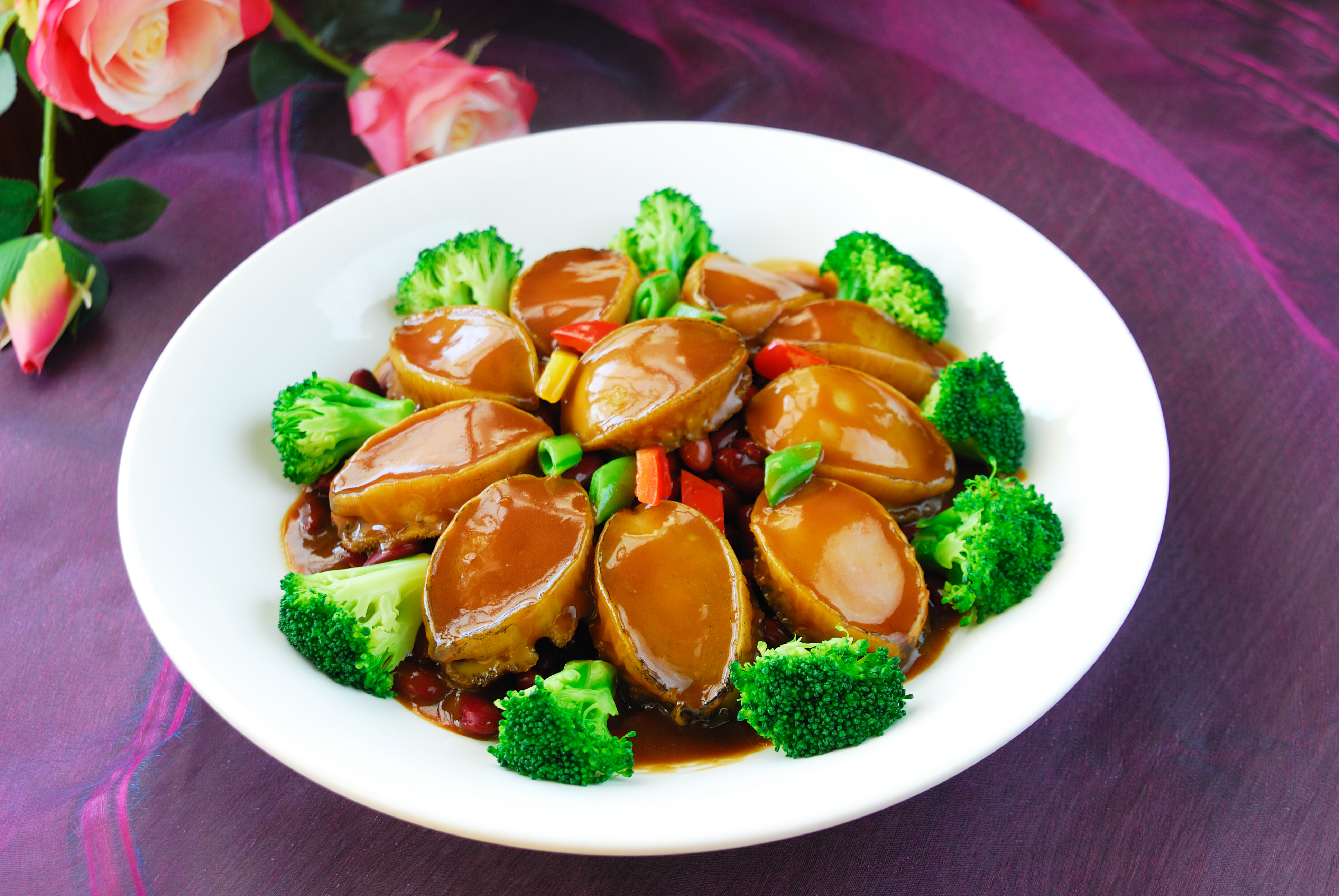 鲍鱼扣红腰豆